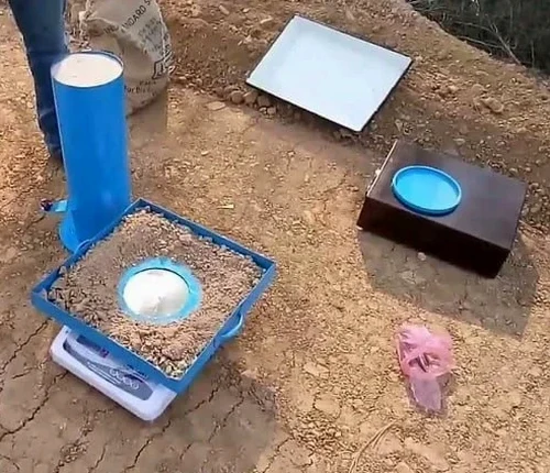 Illustrative image of Field density test (sand cone method) in Brisbane