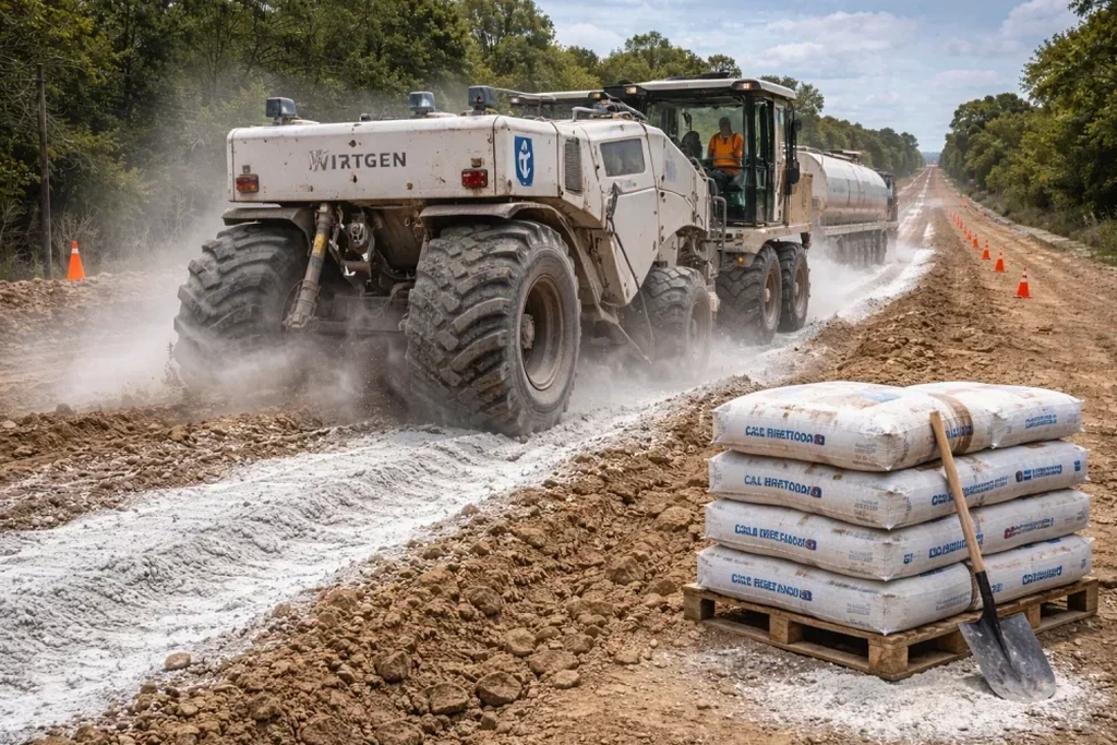 Illustrative image of Soil stabilization for roads in Brisbane