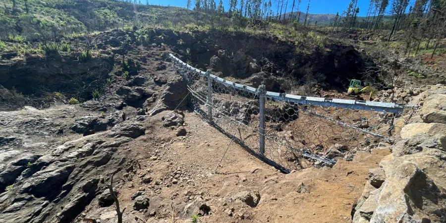 Illustrative image of Debris flow analysis in Brisbane