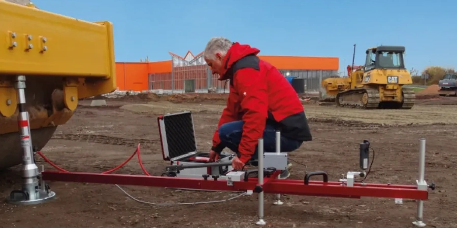 Illustrative image of Plate load test (PLT) in Brisbane